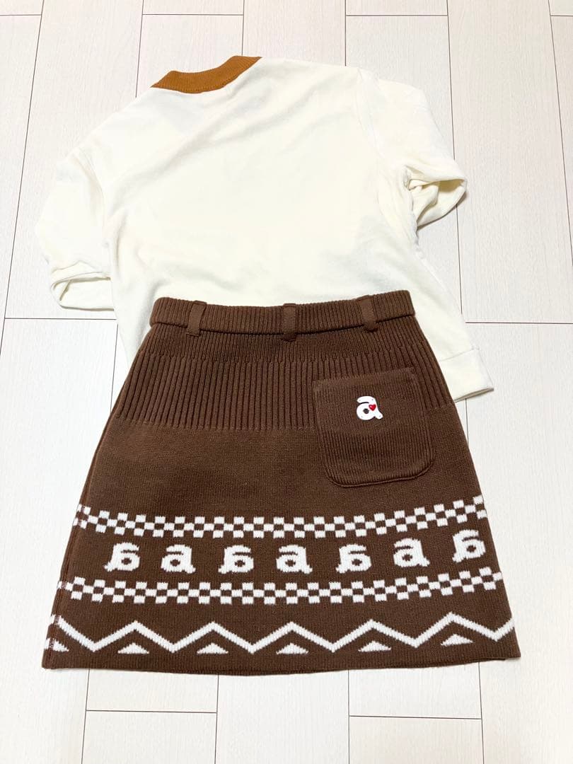 (美品・新品)アルチビオ プルオーバー・リバーシブルスカート サイズ36