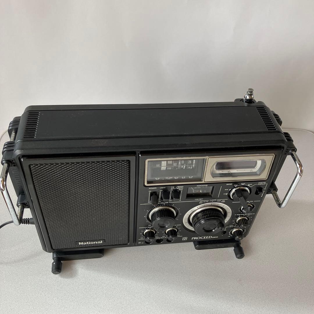 ナショナルＢＣＬラジオ　プロシード　　　　　２８００　完動品