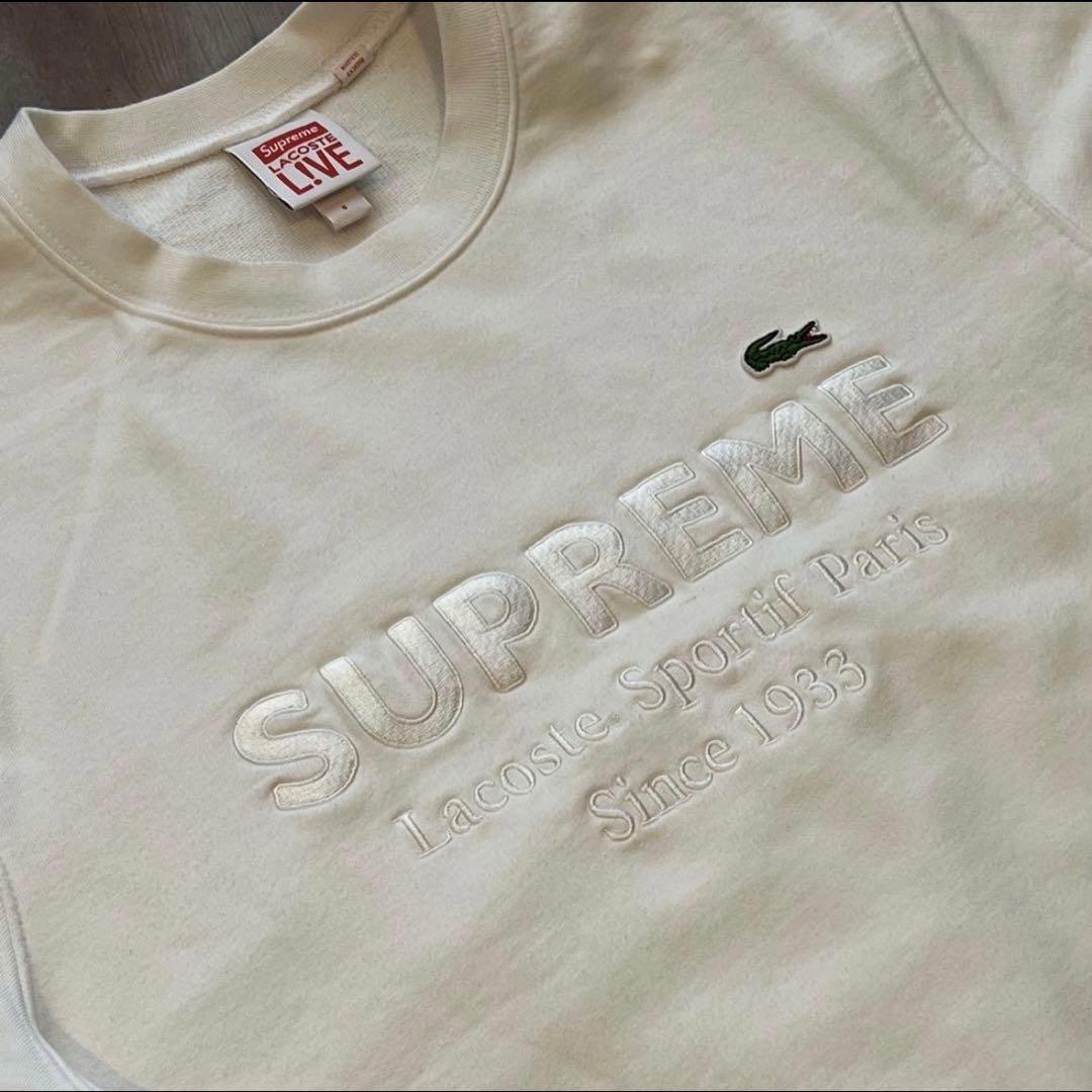 Supreme x Lacoste トレーナー Sサイズ