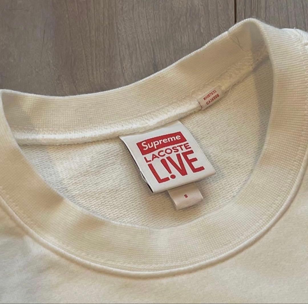 Supreme x Lacoste トレーナー Sサイズ