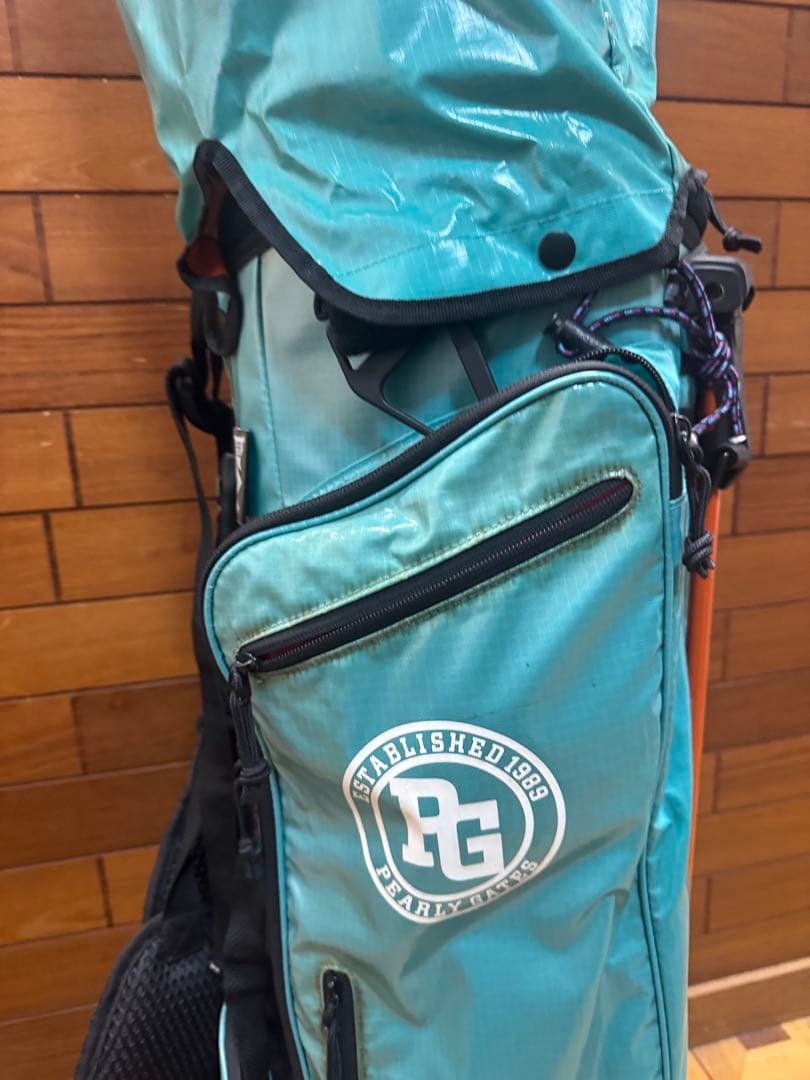 【中古】PEARLYGATES軽量タイプ　キャディバッグ
