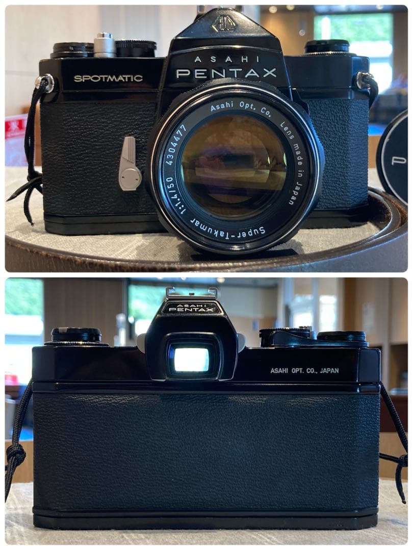 ★超美品！pentax sp ブラック/50mm f1.4 作例多数＊初期保証