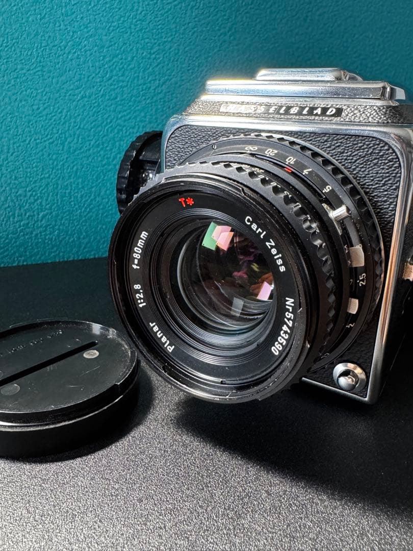 フィルムカメラ HASSELBLAD 500C/M +C80mm F2.8 +A12