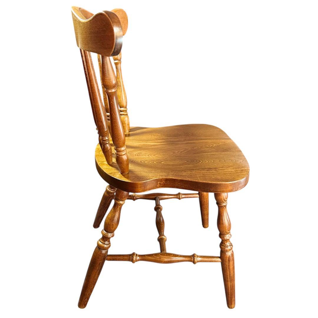 HR912 柏木工　ウィンザーチェア　ダイニングチェア　スピンドルバック