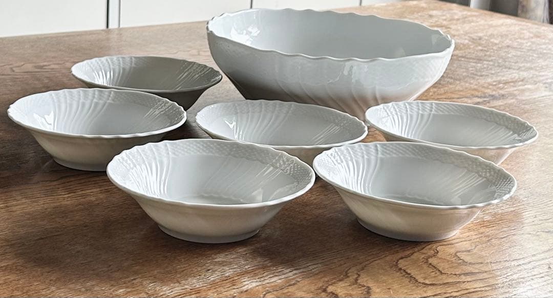 未使用・リチャード ジノリ）ベッキオホワイト 7点セット(６万円相当)