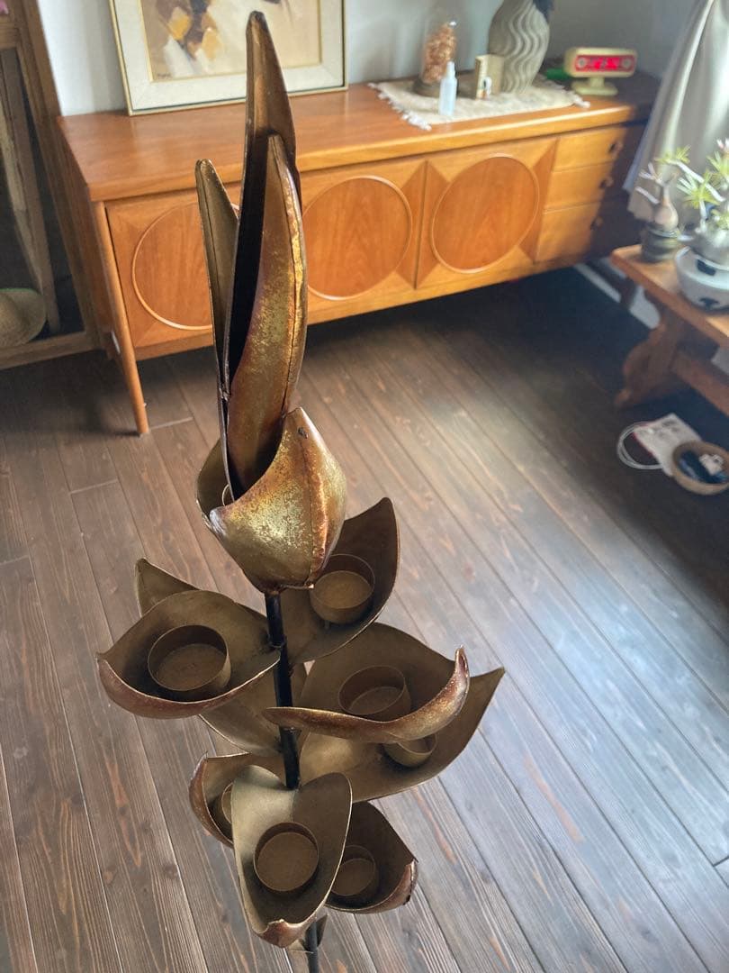 アメリカアンティーク　コートハンガー　キャンドルホルダー　チェア　サイドボード