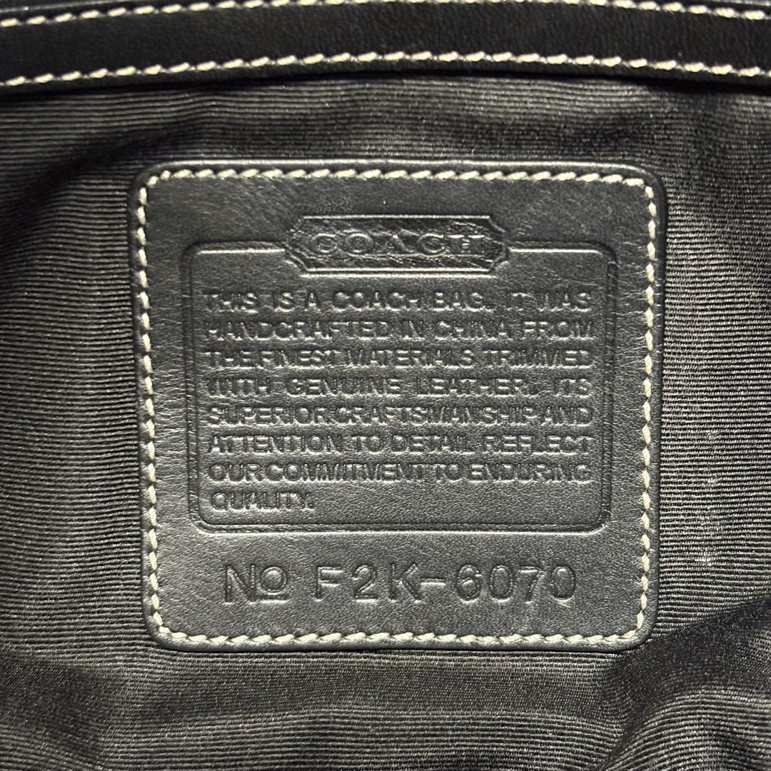 COACH コーチ シグネチャー ワンショルダーバッグ F2K-6070