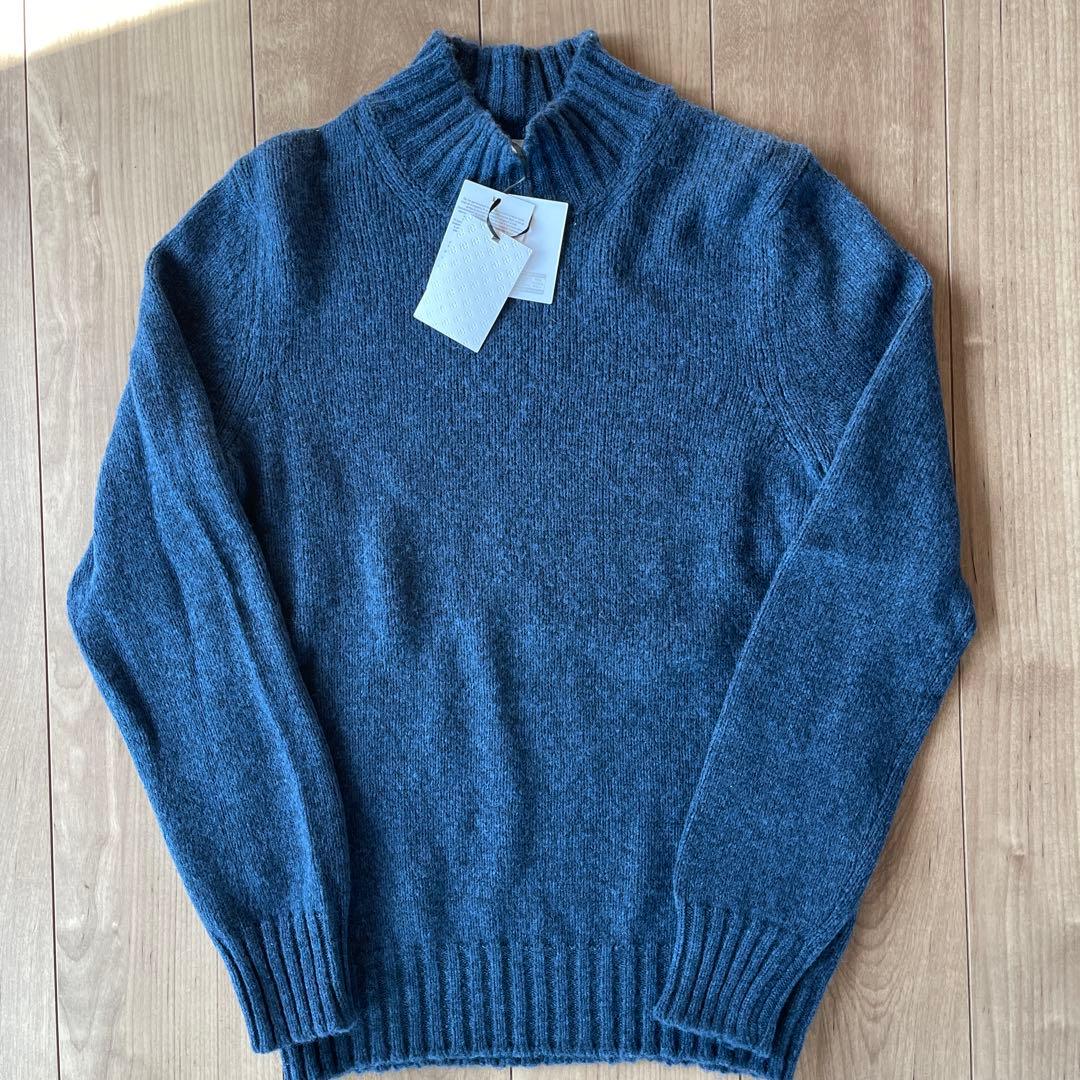 【新品未使用】GRANSASSO グランサッソ ニット セーター モックネック