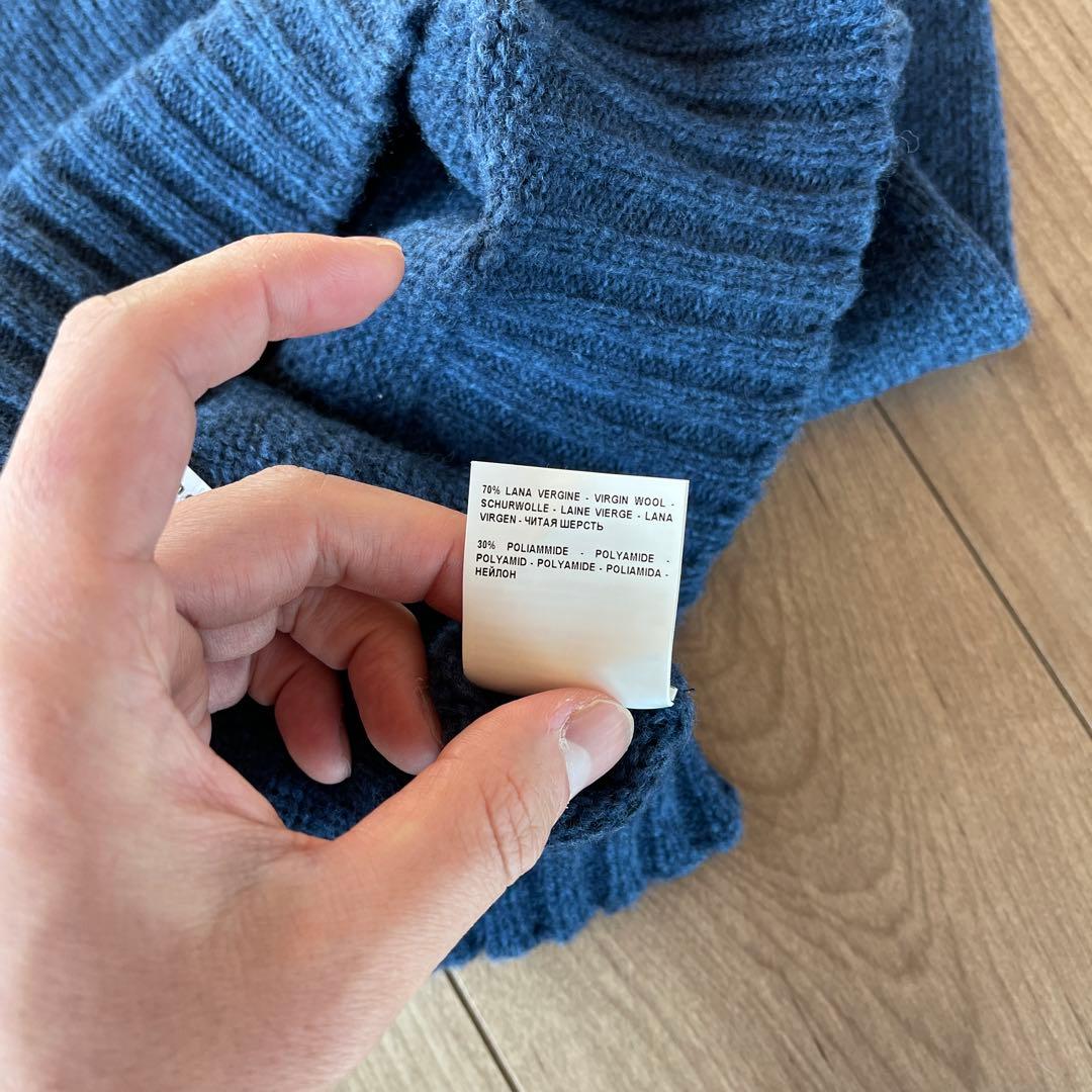 【新品未使用】GRANSASSO グランサッソ ニット セーター モックネック