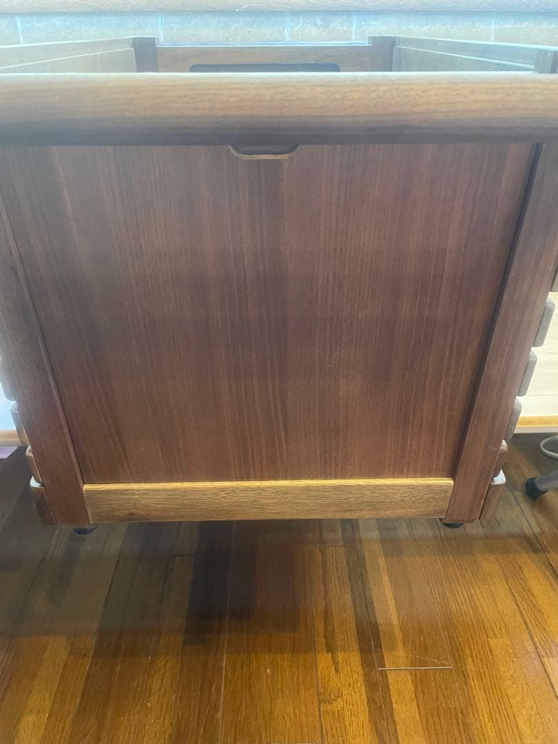 最終お値下げ♪IKIKI シェルフコンテナMウォルナット