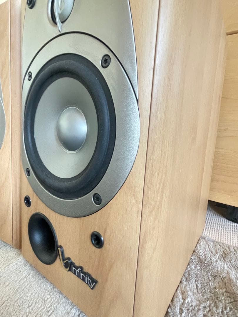 インフィニティ Infinity スピーカー 2ウェイ ナチュラルウッド USA