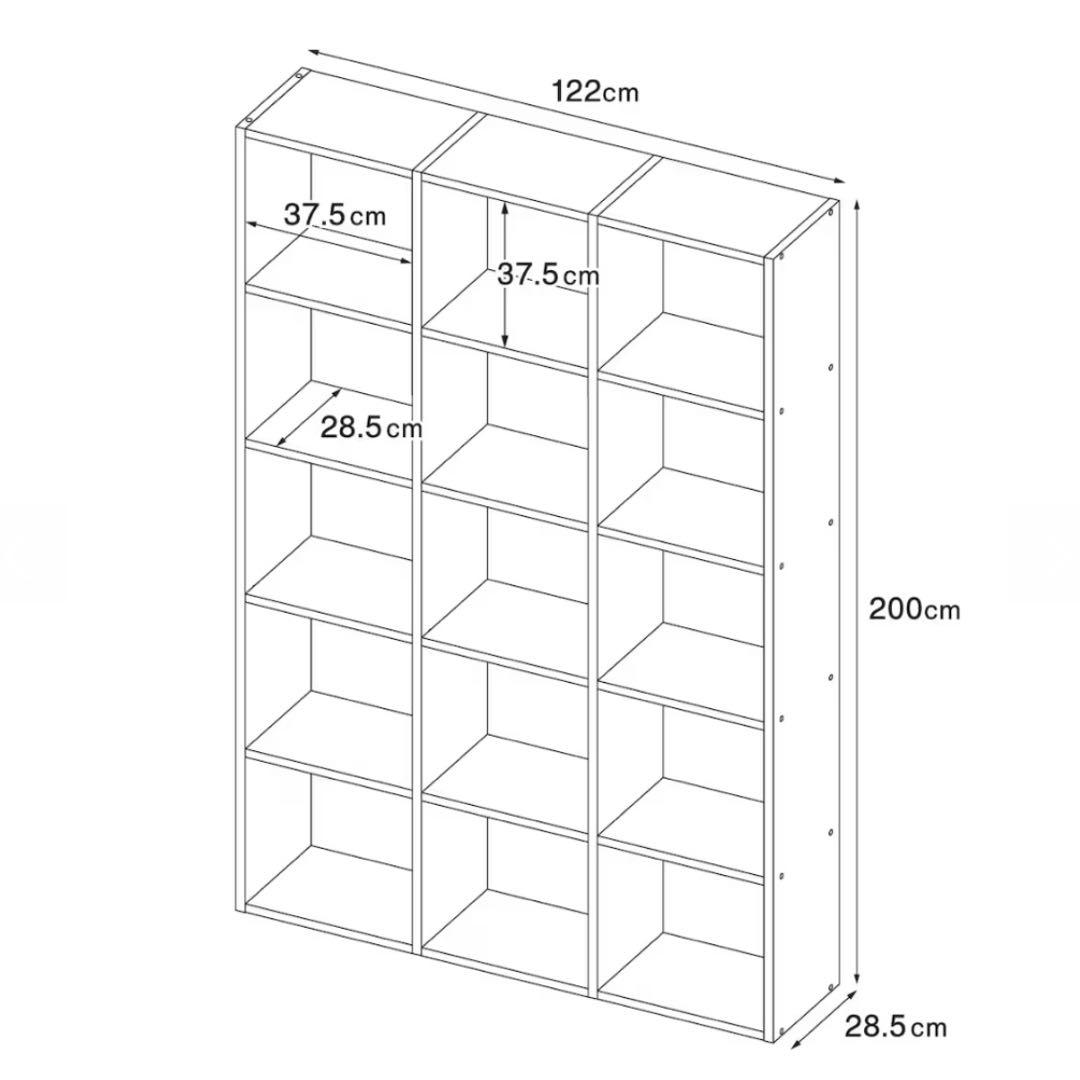 無印良品　スタッキングシェルフ　オーク材