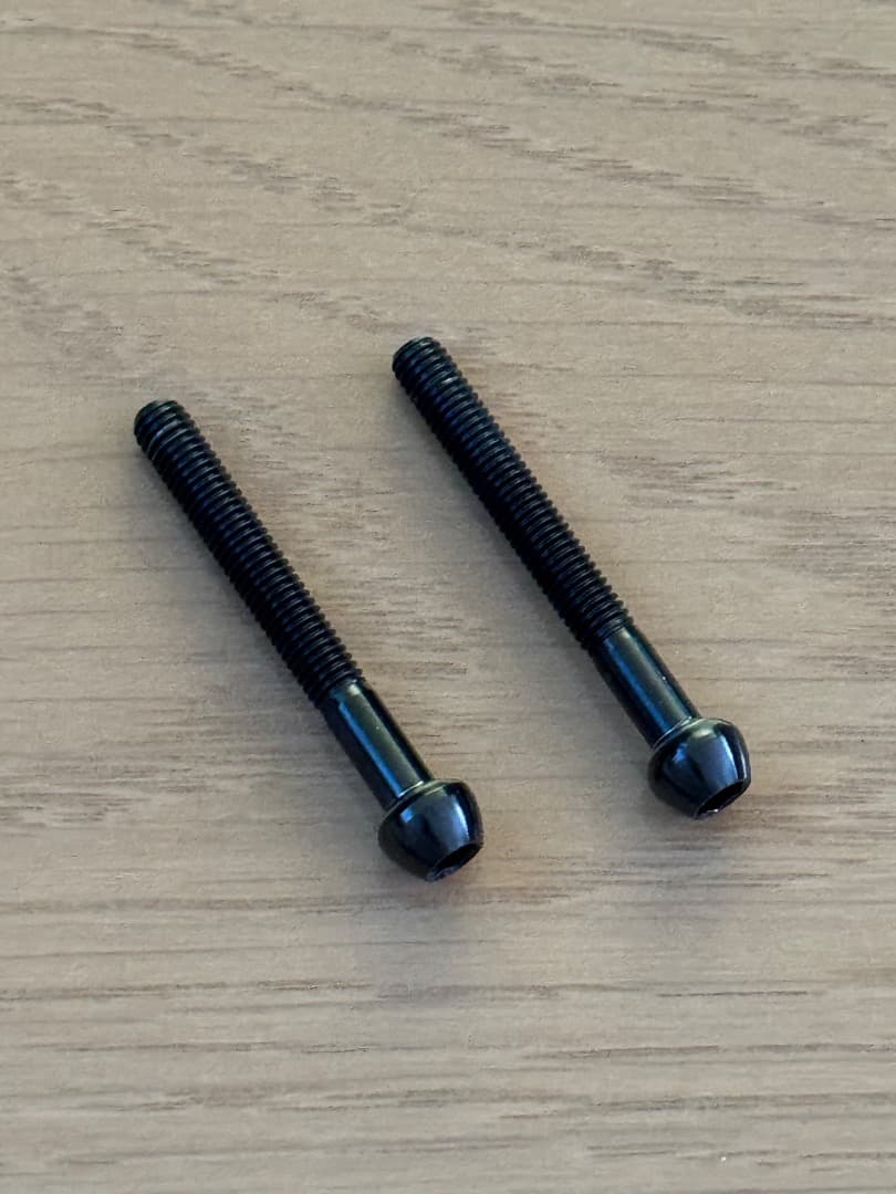 パーツ Brompfication Black Titanium Seatpost