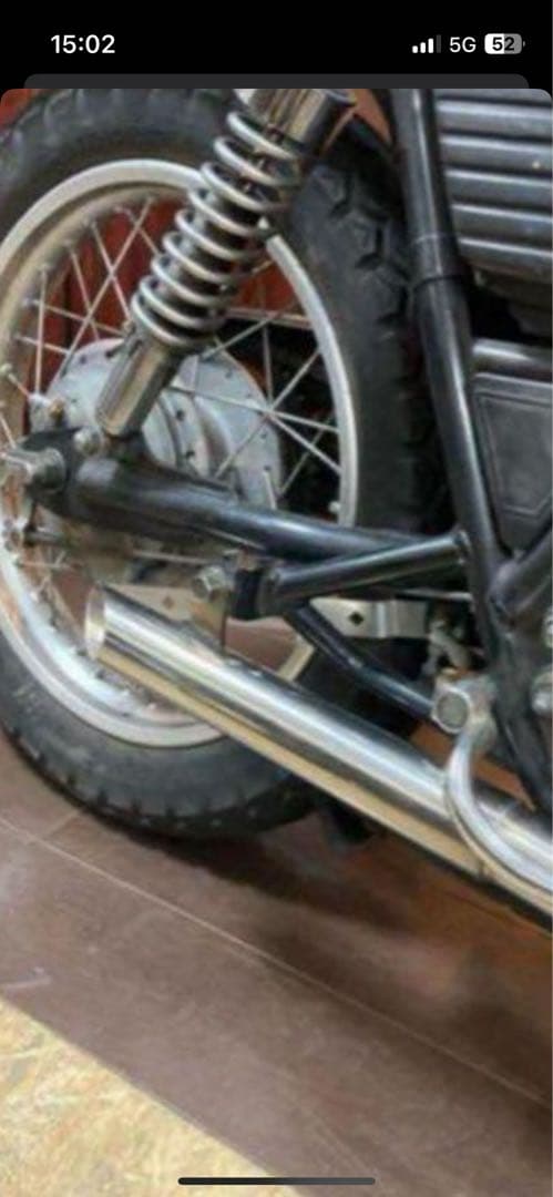 sr400 sr500 ドラッグマフラー　ステンレス　チョッパー　ボバ1jr