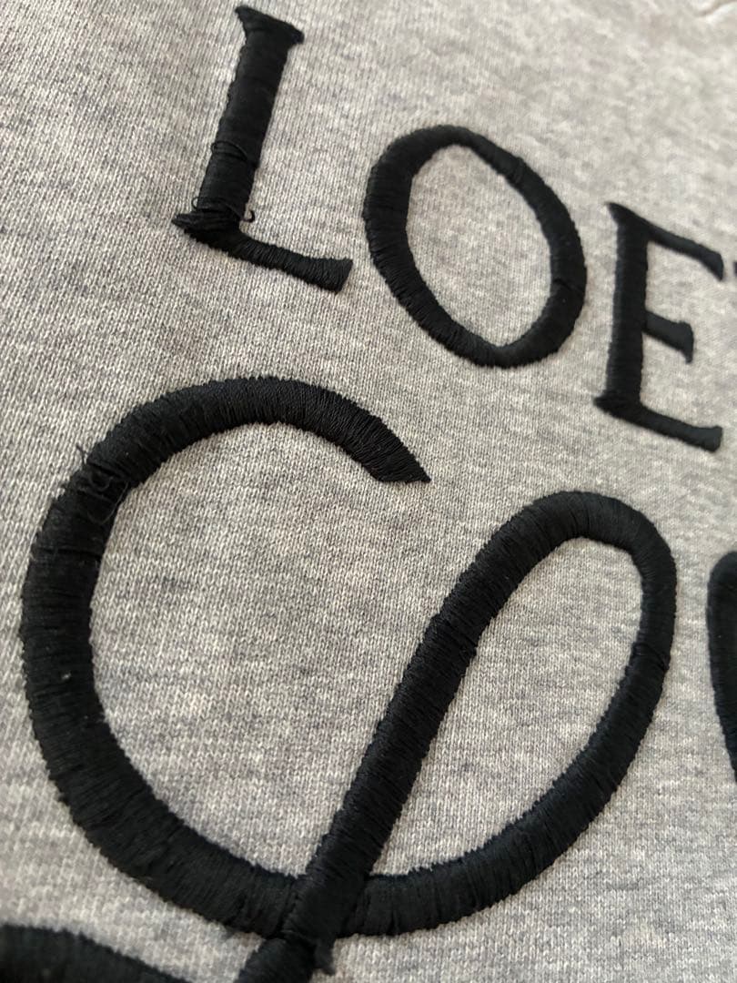LOEWE グレー トレーナー Lサイズ