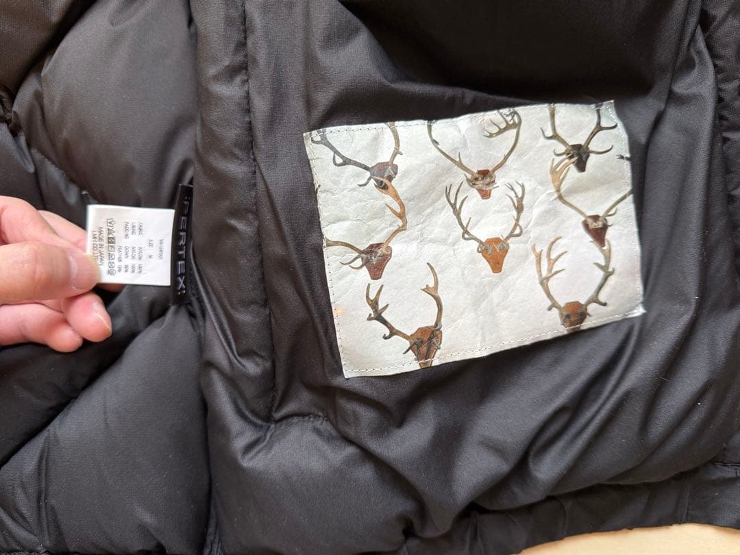 VAINL ARCHIVE / PUFF JKT ダウンジャケット M