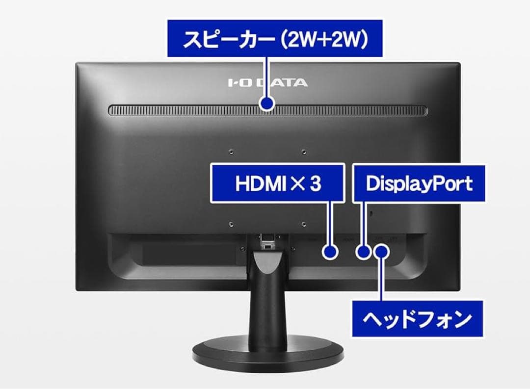 I-O DATA EX-LDQ241DB 23.8インチ WQHD モニター