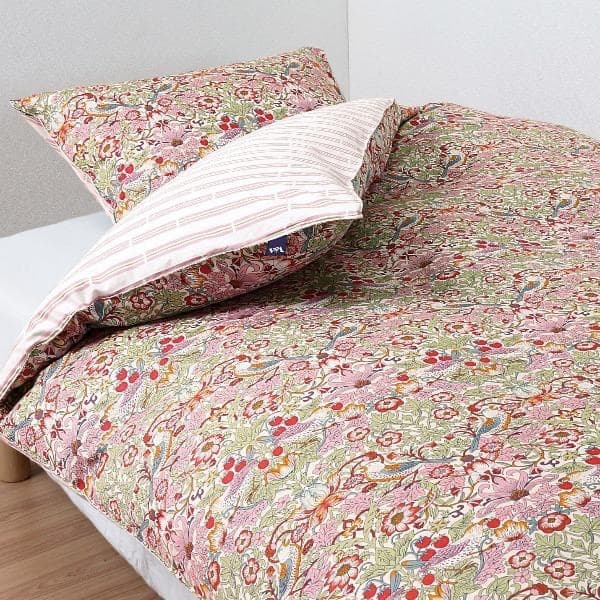 V&A《掛けカバー＆枕カバー》いちご泥棒 掛けふとんカバー 日本製