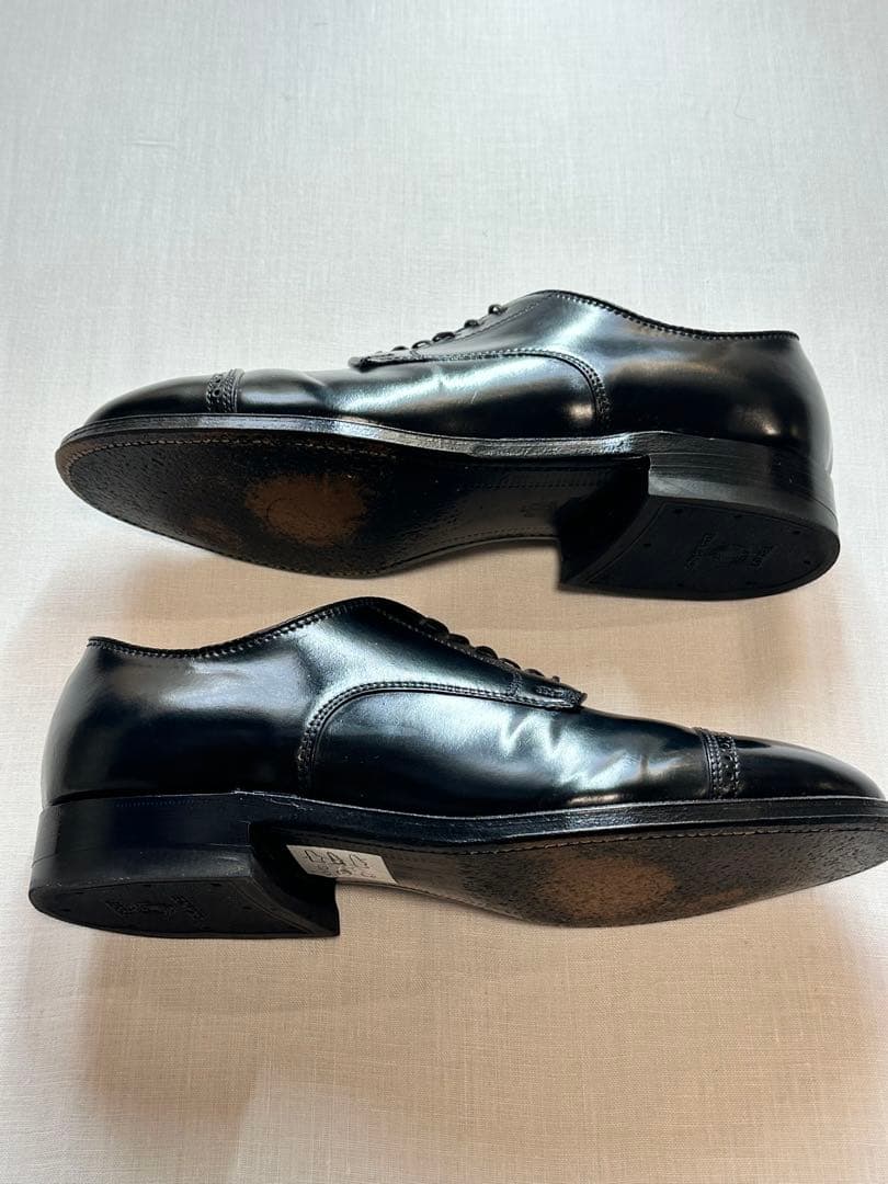 【極美品】ALDEN BLACK CORDVAN CAPTOE 7H 56251