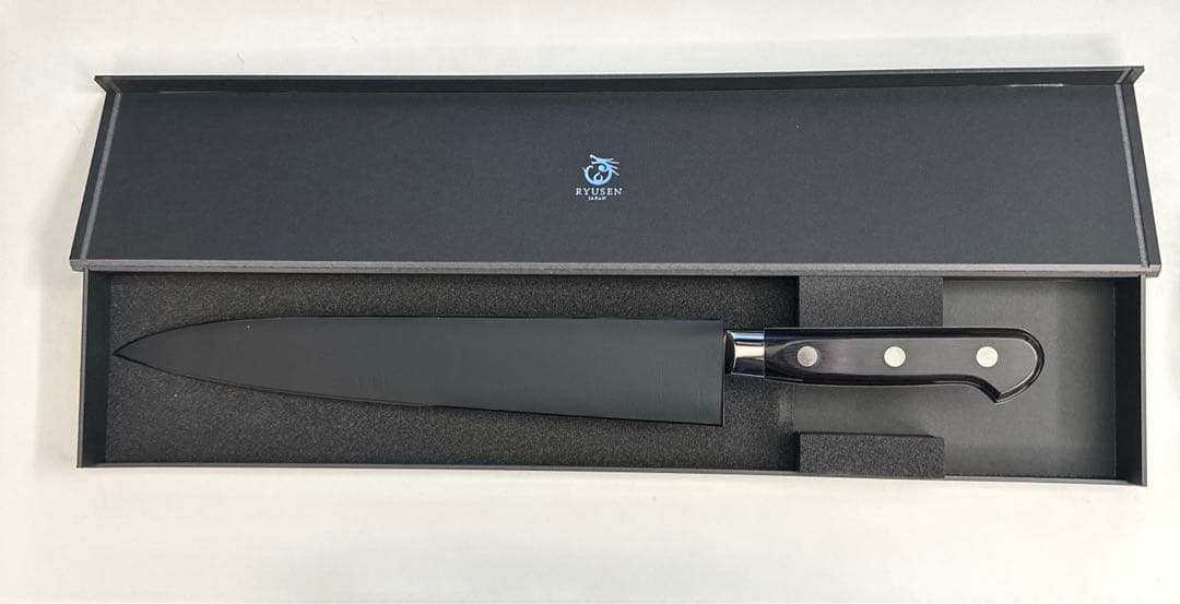 梵天雲龍 黒強化木柄 筋引 270mm