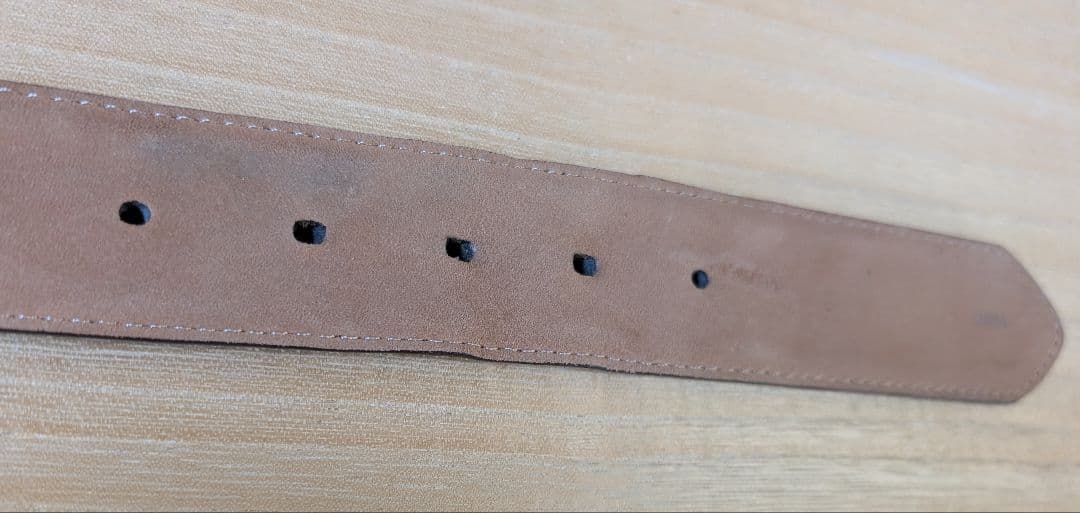 Tony Lamaレザー ベルト C51065 34in ターコイズ