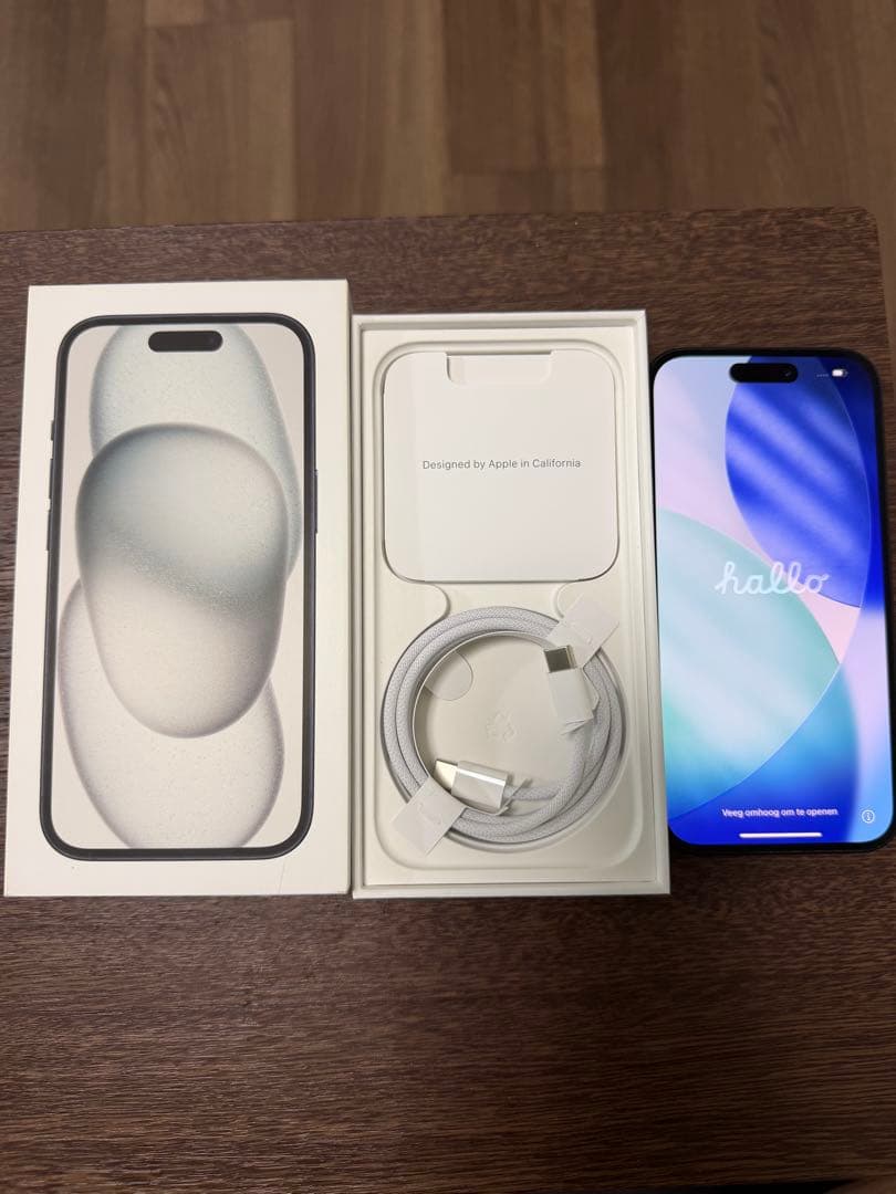 Apple iPhone 15 ブルー本体 128GB SIMフリー