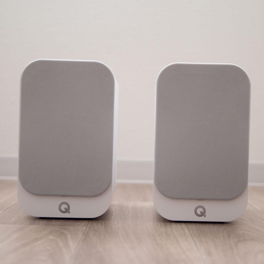 中古美品】Q Acoustics 3010i スピーカー 白