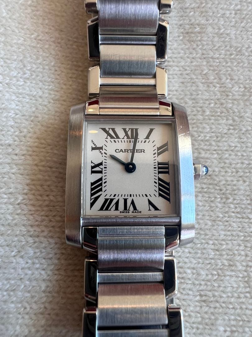 mayu.2025年直営店OH済み　カルティエ　タンクフランセーズSM