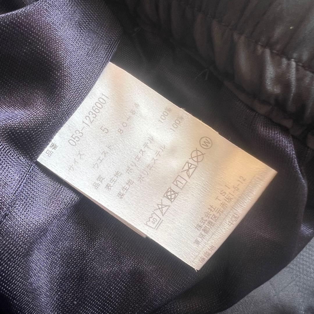 Pearly gates パーリーゲイツ　サイドロゴ　イージーパンツ　裏地　蓄熱