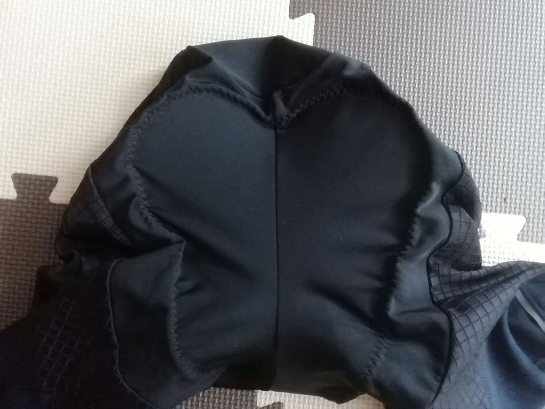 即出荷パールイズミ　ビブショーツ　black/navy M