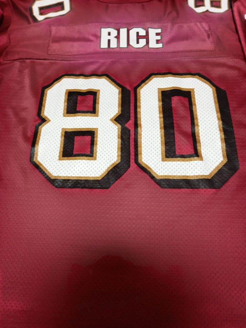 STARTER サンフランシスコ・49ers ゲームシャツ RICE　80