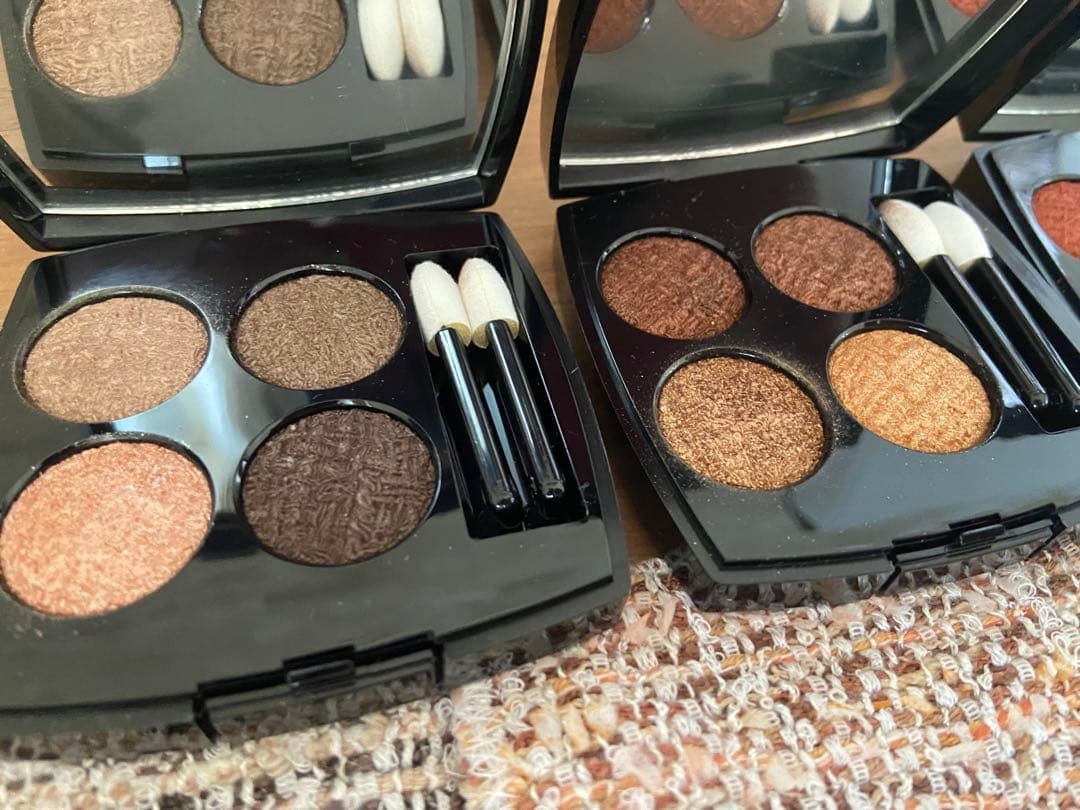 美品シャネル！オンブルツイード4パレットセット