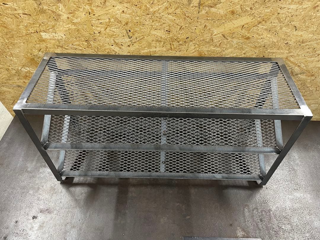 アイアンシェルフ シューズラック3段