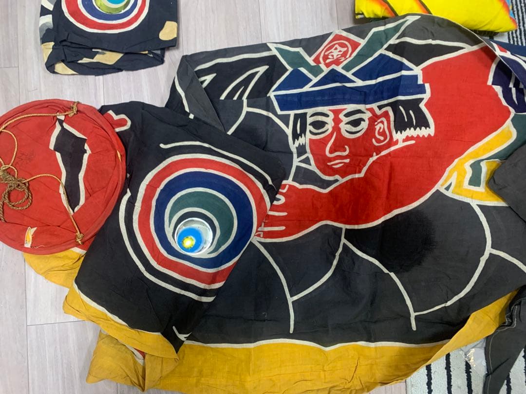 鯉のぼり　まとめセット　金太郎付き　綿　使用品　こいのぼり