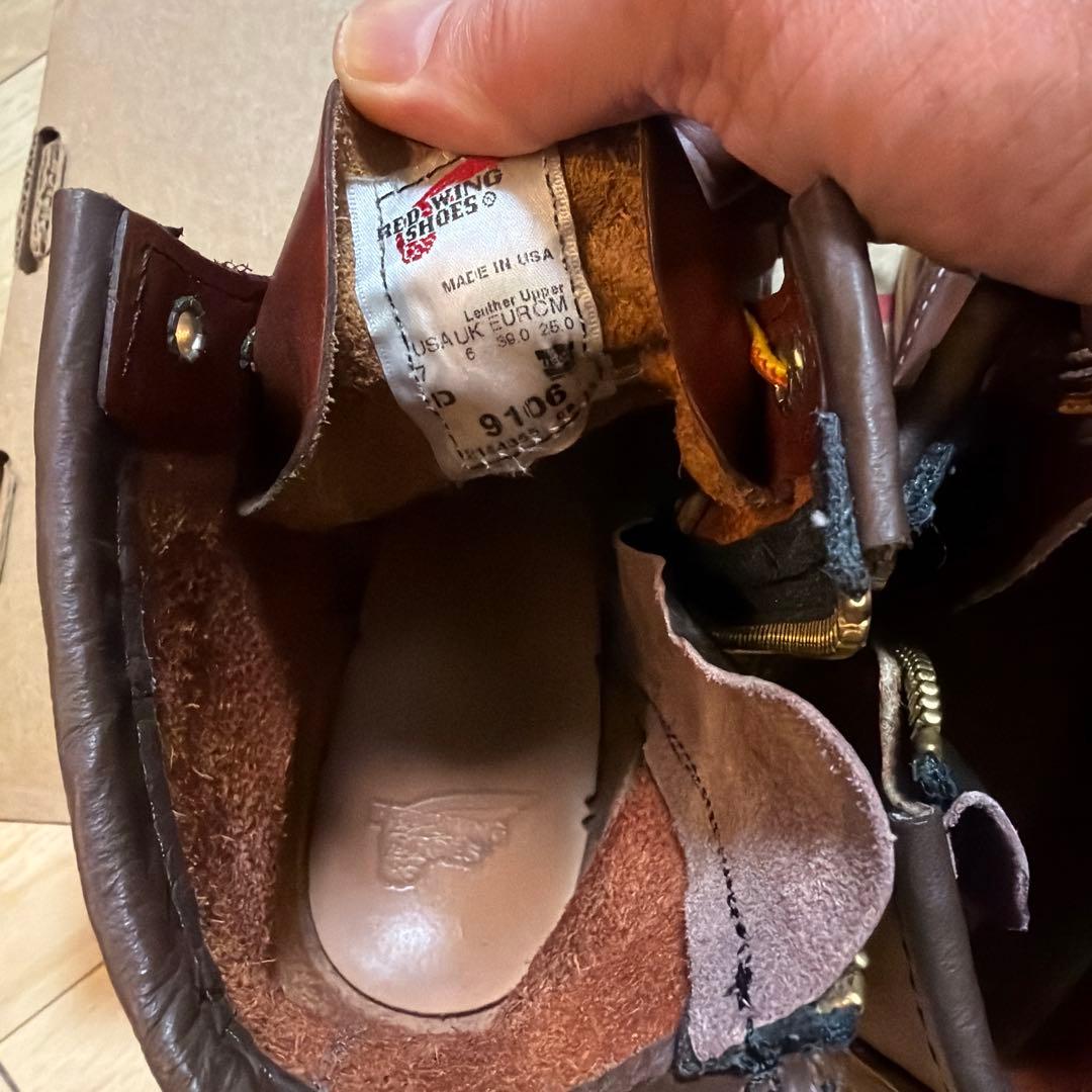 さ*す様 極美品❣️RED WING 9106 日本未発売 廃盤品