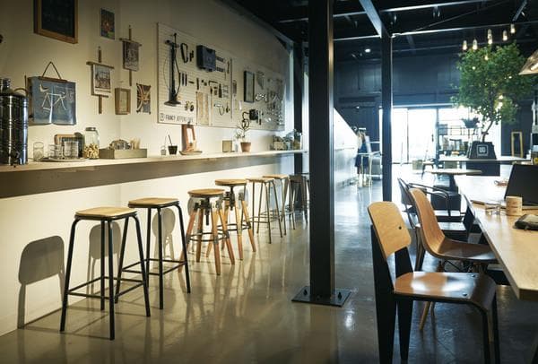 木製＆スチールハイスツール