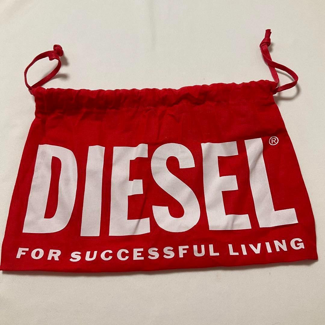 DIESEL　X09917　80　ベルト　ユニセックス　Dロゴプレート　ブラック