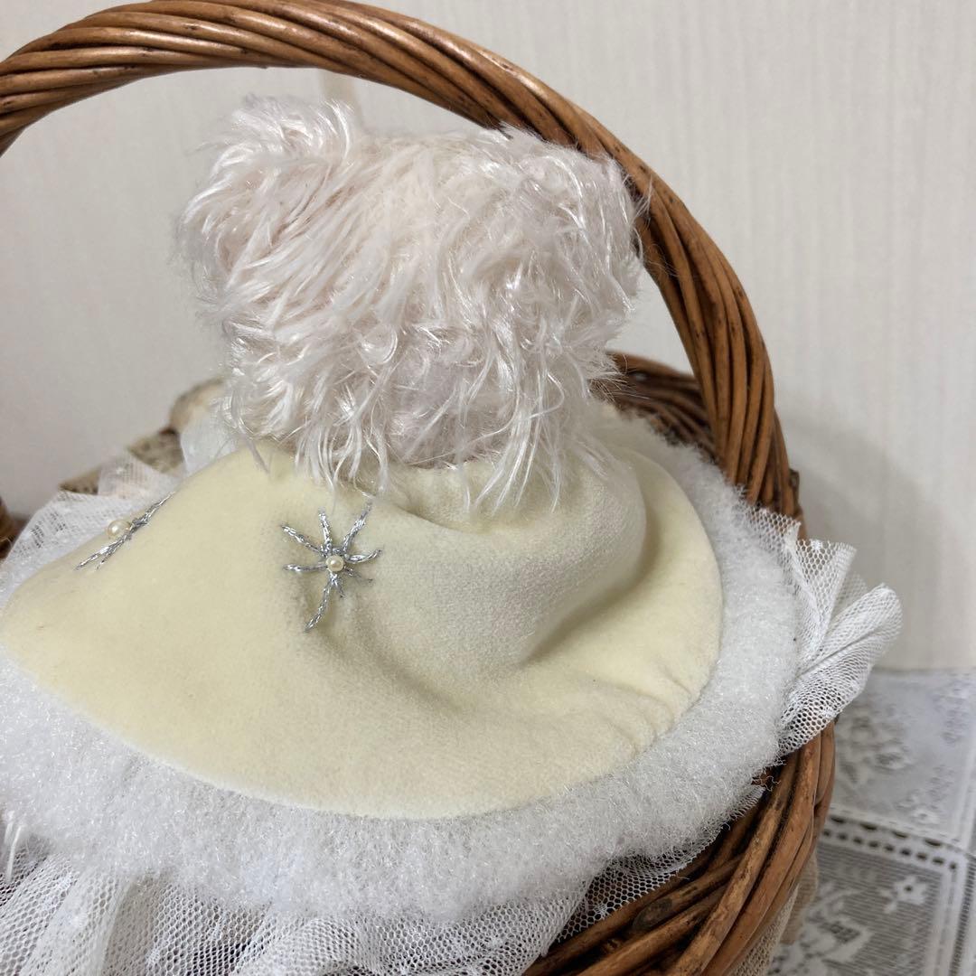 イマン　マリカ　アミナクリスマスベアバスケット　コラージュ