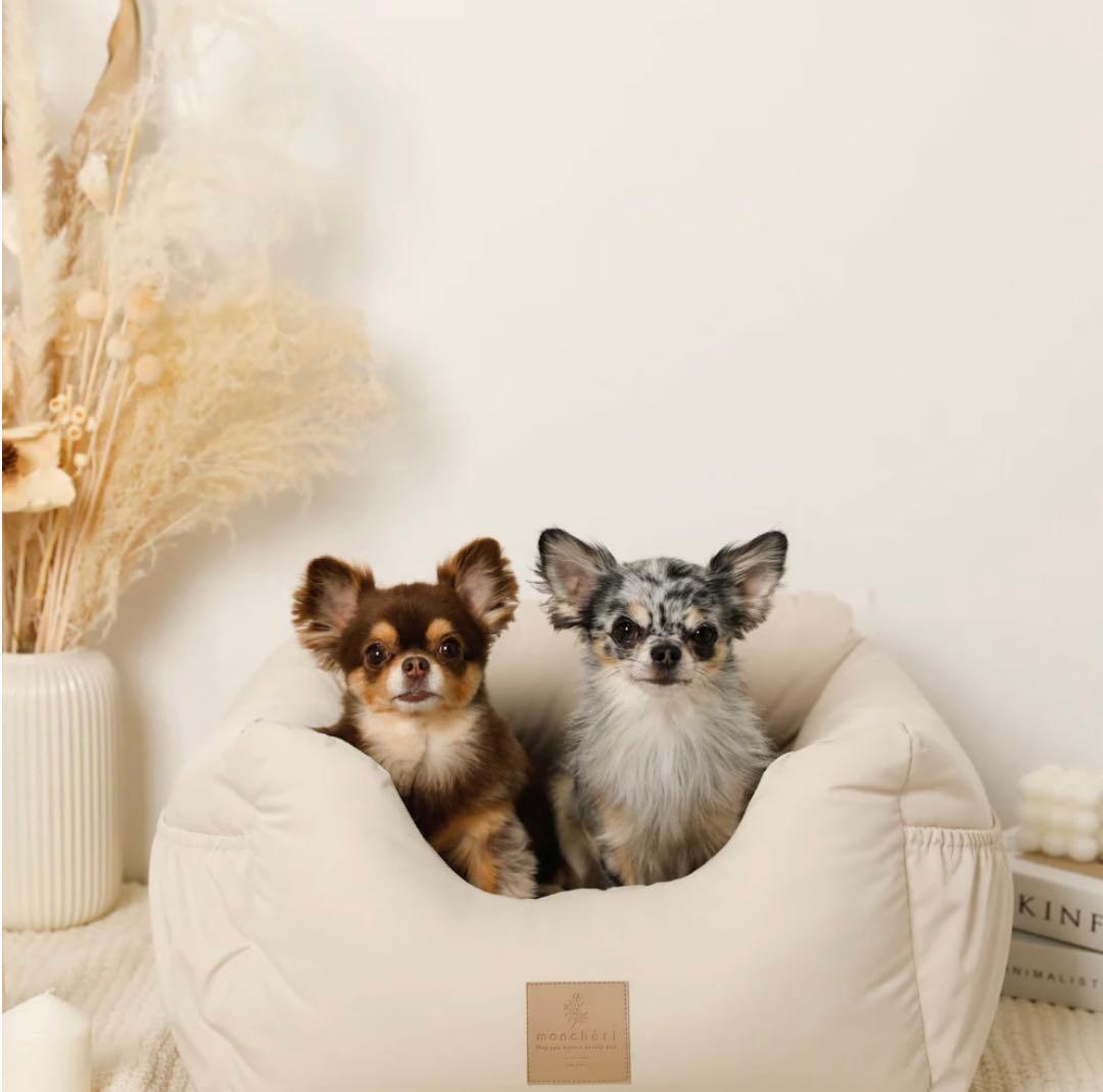 モンシェリ 撥水ふんわりドライブペットベッド moncheri