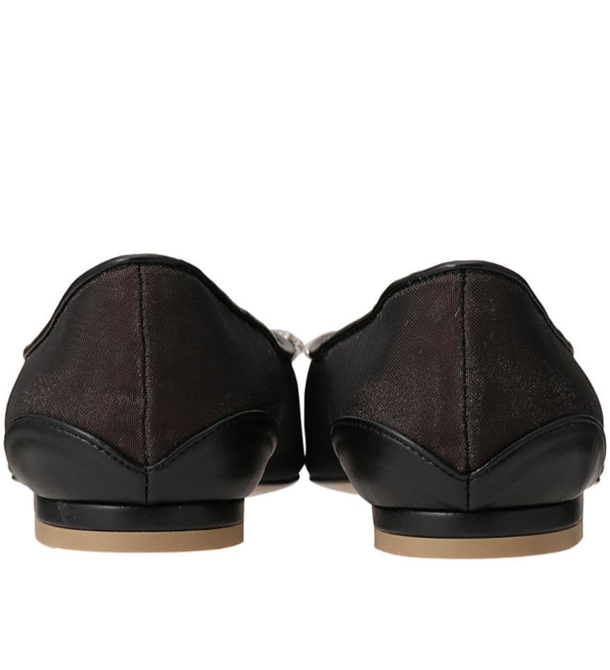 【新品 未使用】ピッピシック　ブラック　ビジュー23.5cm