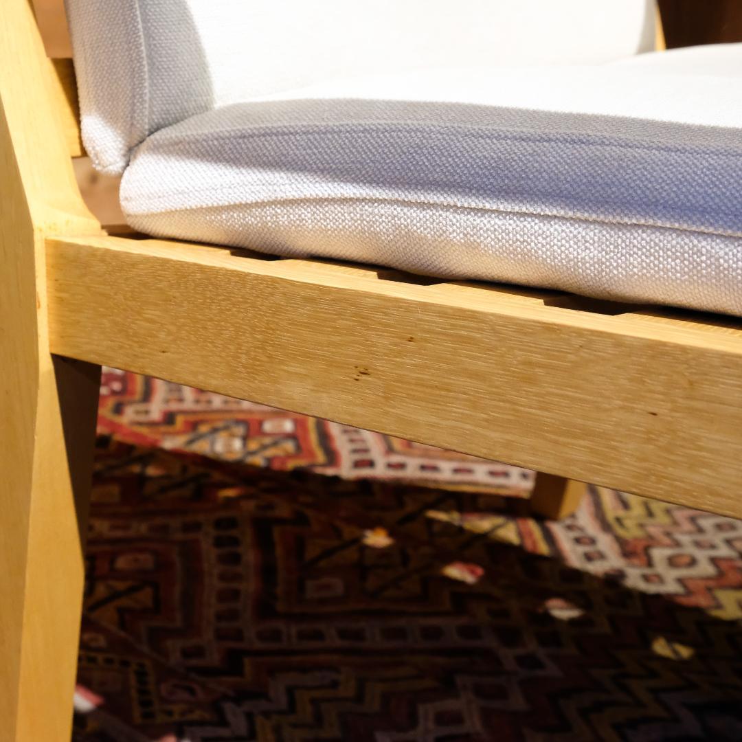 WISE・WISE ワイスワイス AKI アキラウンジチェア オーク材