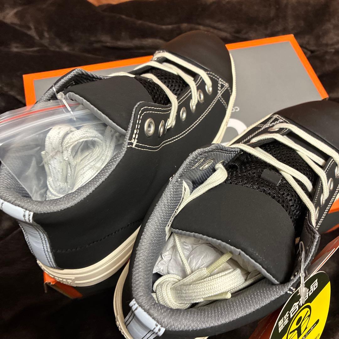 ニ*ク様 コンバース　安全靴　25.5 黒