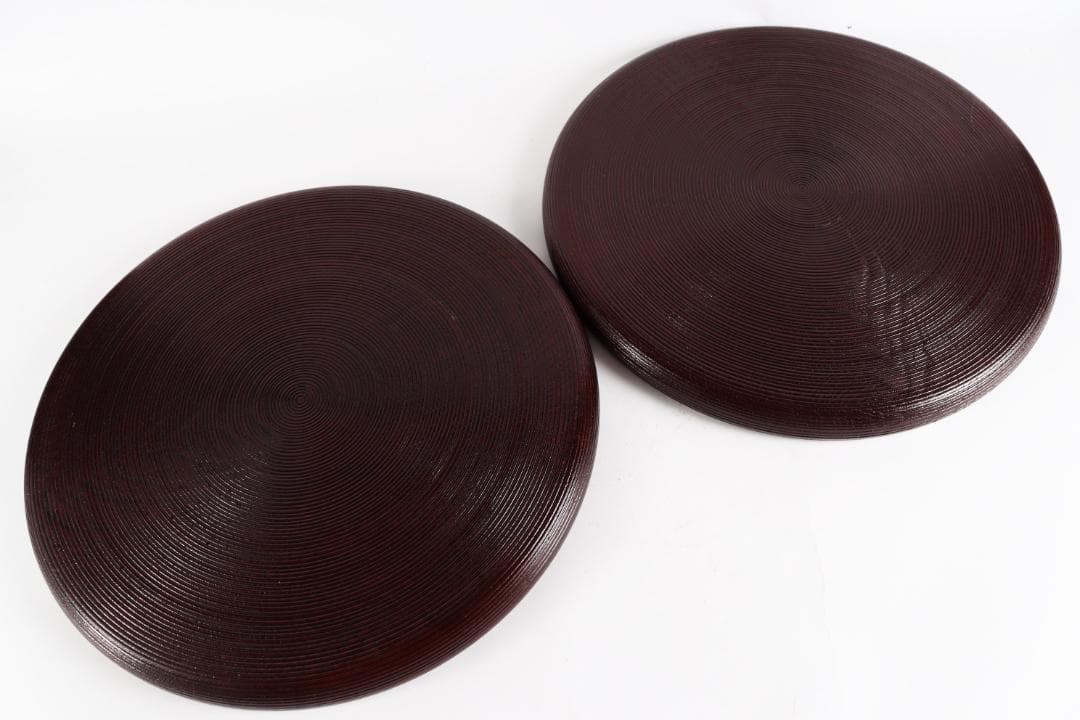 茶道具 糸目 丸膳 丸盆 塗匠利輔 十枚 木箱