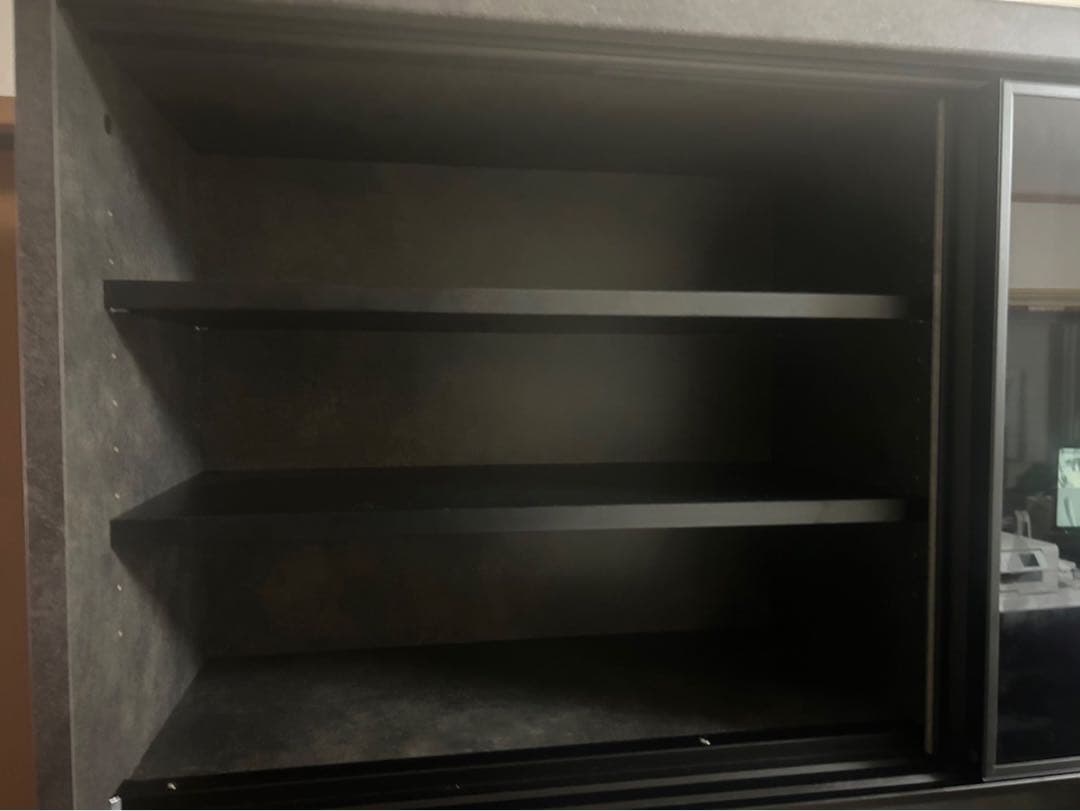 Pamouna（パモウナ）EC 食器棚 引き戸タイプ セラミカネロ 幅120cm