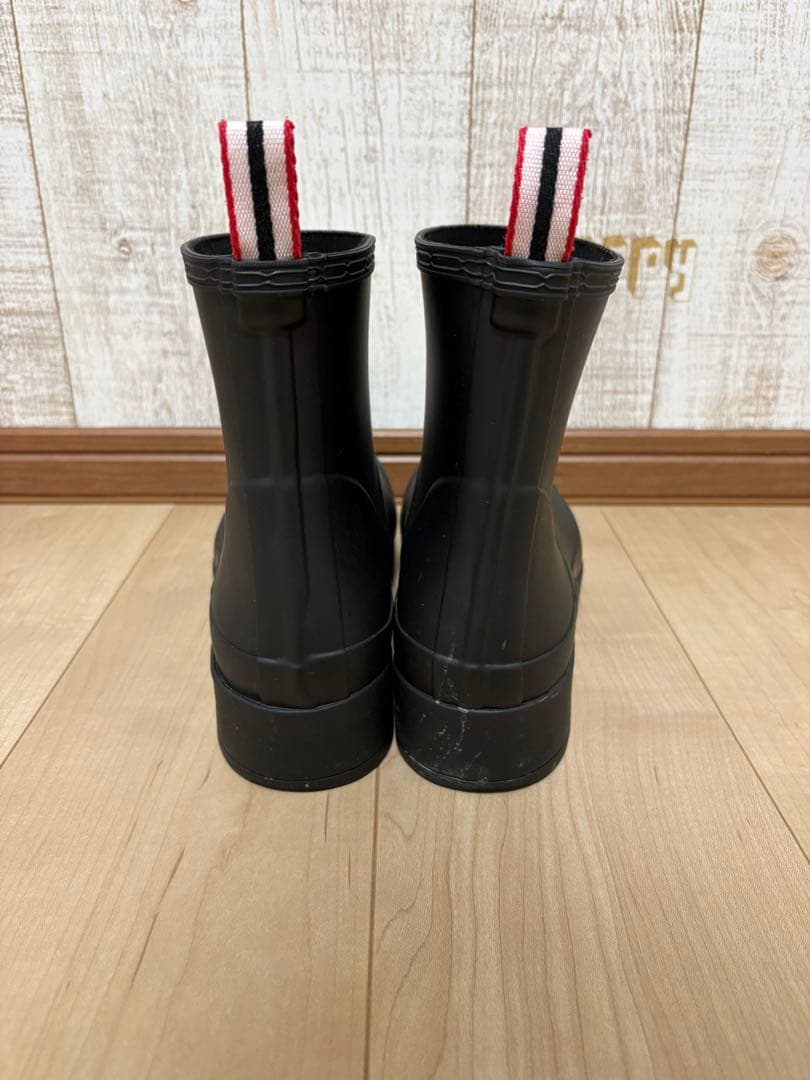 専用25.5〜26㎝★美品HUNTERショートレインブーツUK7ハンター長靴