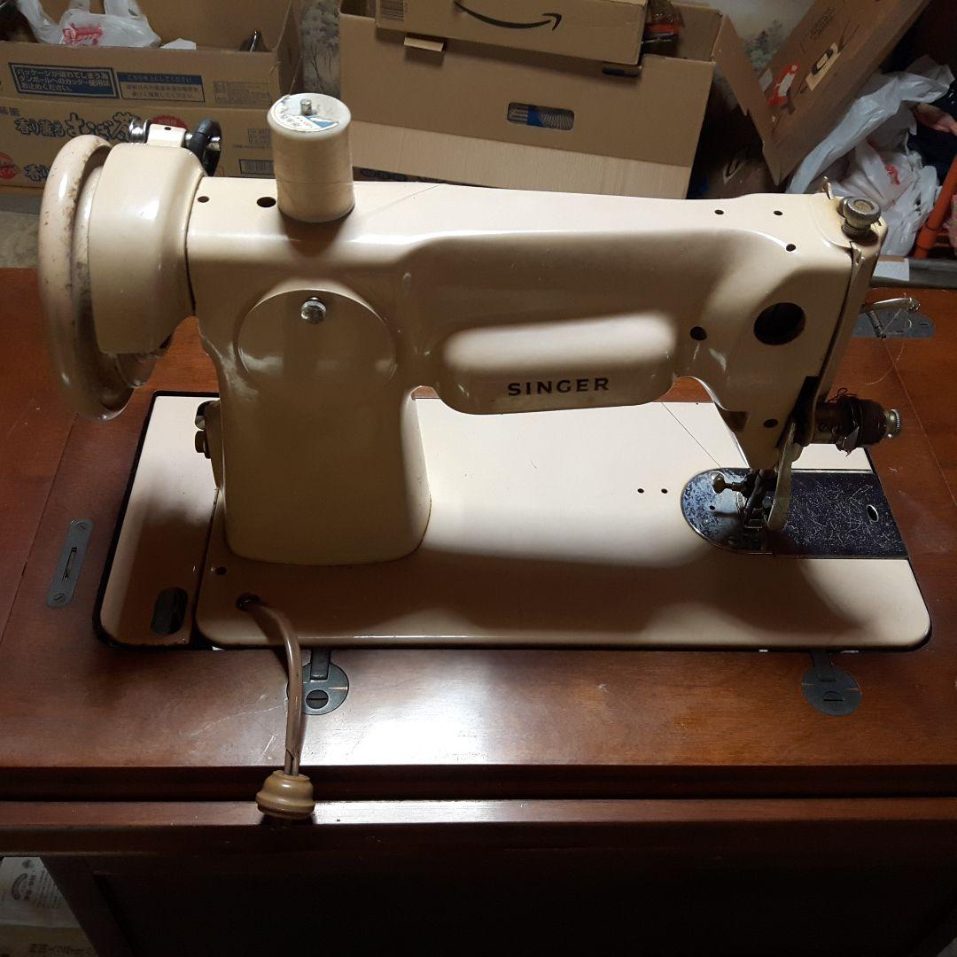当時物シンガーミシンsingerミシンSINGERミシン 稼働品 皮ベルト無し