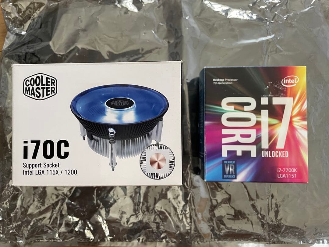 Core i7-7700K & ASUS PRIME H270-PRO 他一式