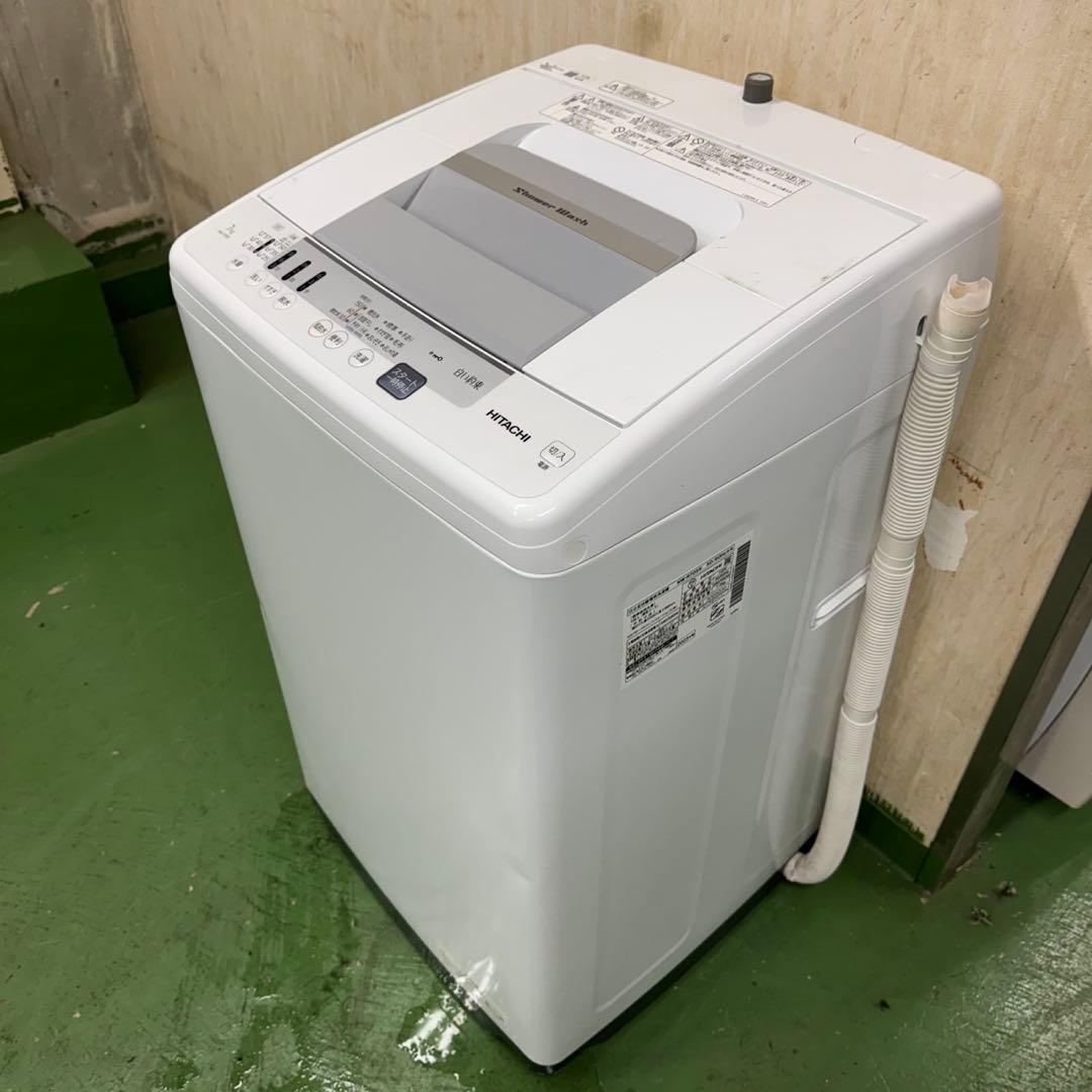 186 日立　家庭用　洗濯機　7キロ　小型　一人暮らし　インバーター搭載