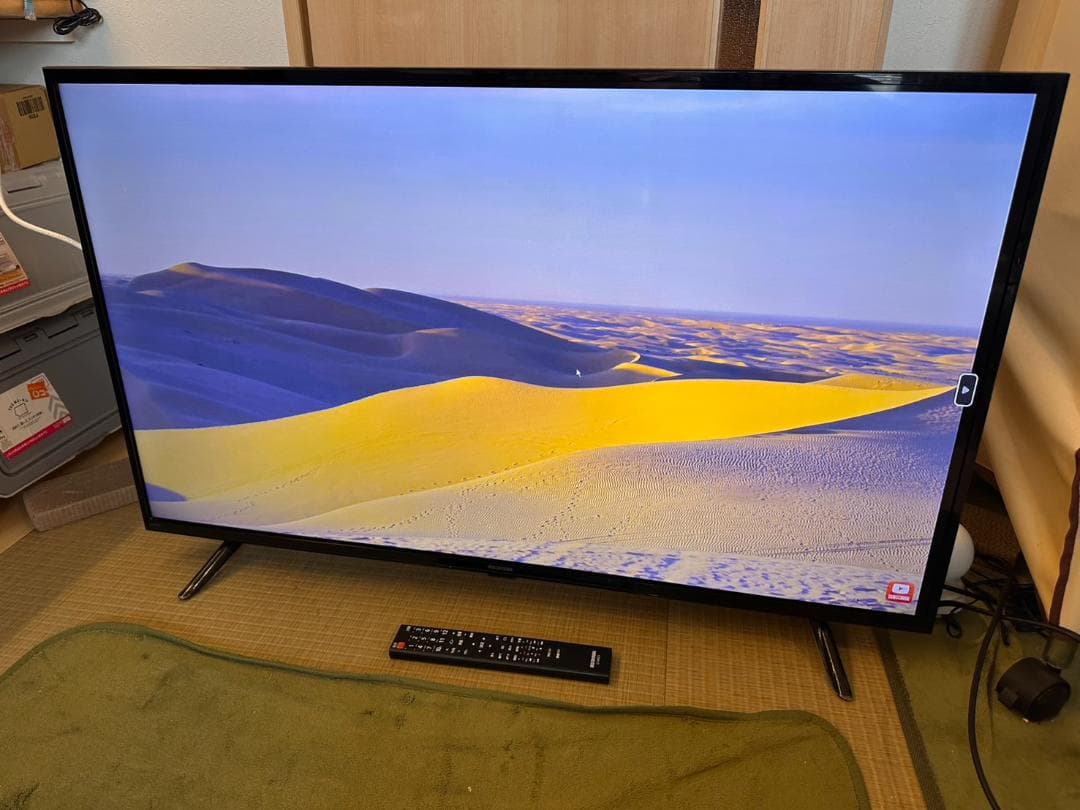 アイリスオーヤマ　IRISOHYAMA　4k対応　テレビ　43UB10PB　綺麗