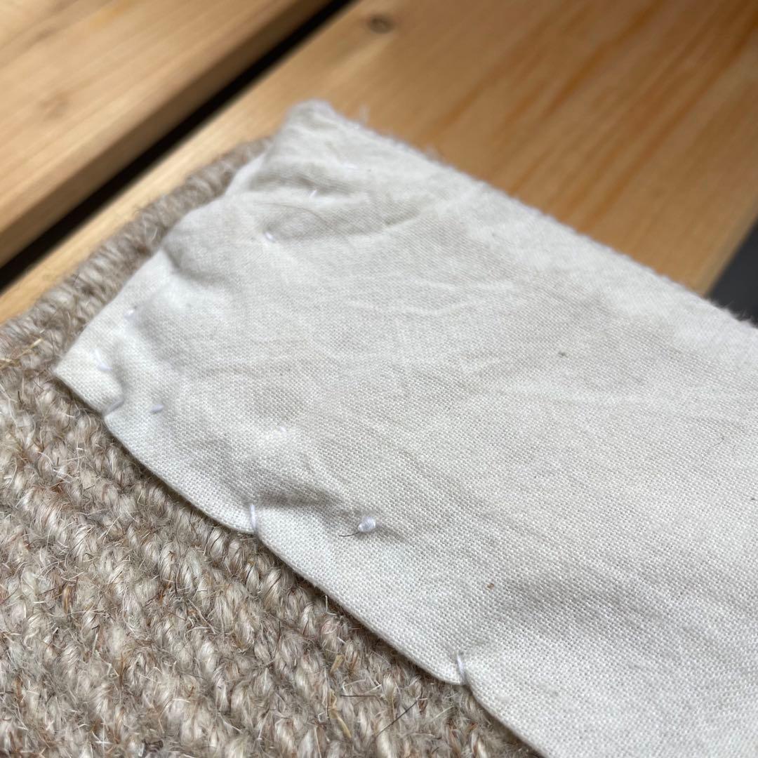 チベタンラグ　チェアマット　ドラゴン